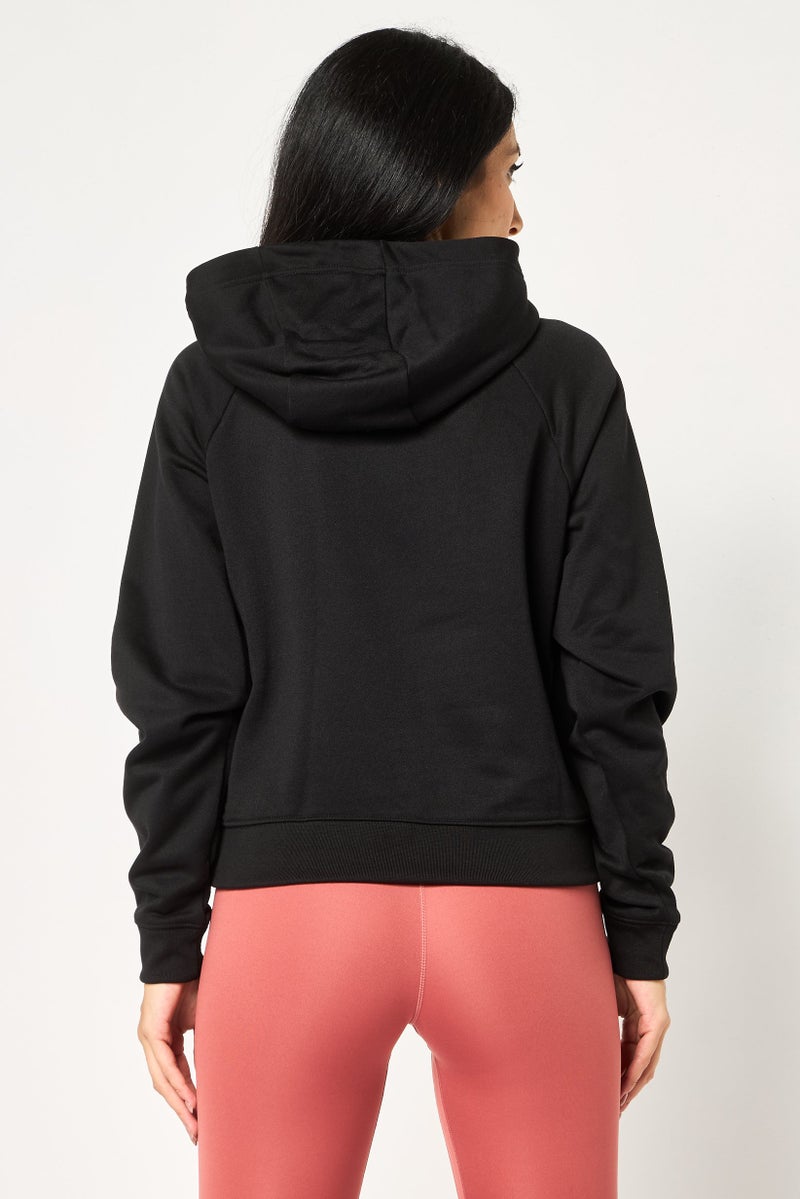 Nike Women Oversized Fit Long Sleeve Outdoor Hoodies, Black - Image 4